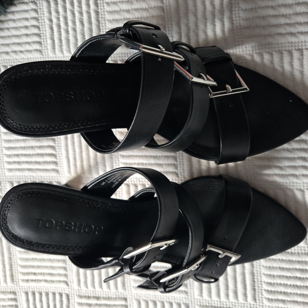 Topshop Black Heels